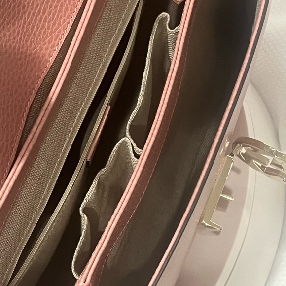 Drawing 2/1/24 at my Live show! NEW Pink Gucci Interlock Calfskin Large - Picture 7 of 11